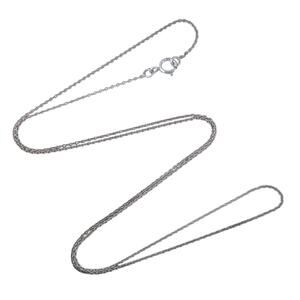 Estate Sterling Silver 925 Rope Chain Necklace 18"